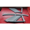 3x Innenverkleidung Hardtop grau rechts links Mercedes SL...